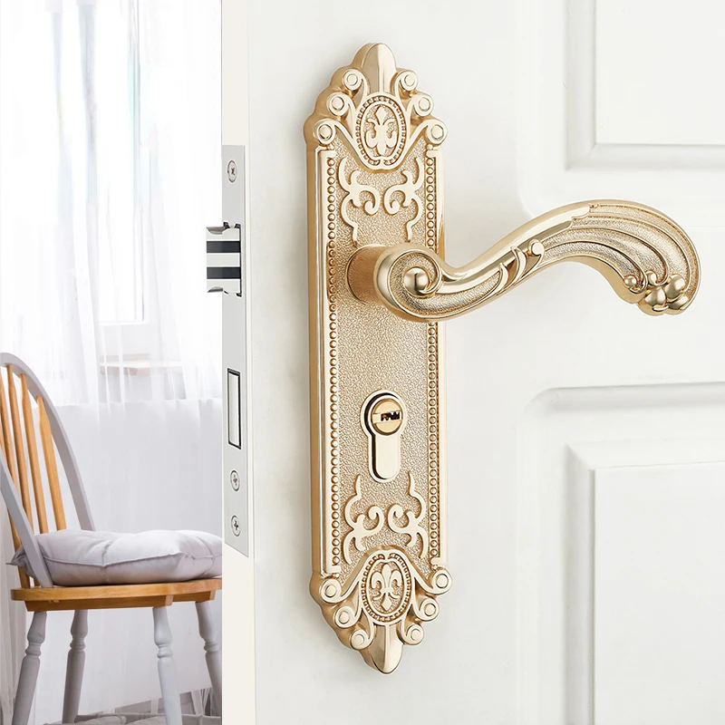 Furniture Hardware Fitting - Европейская бесшумная ручка для межкомнатных дверей,
