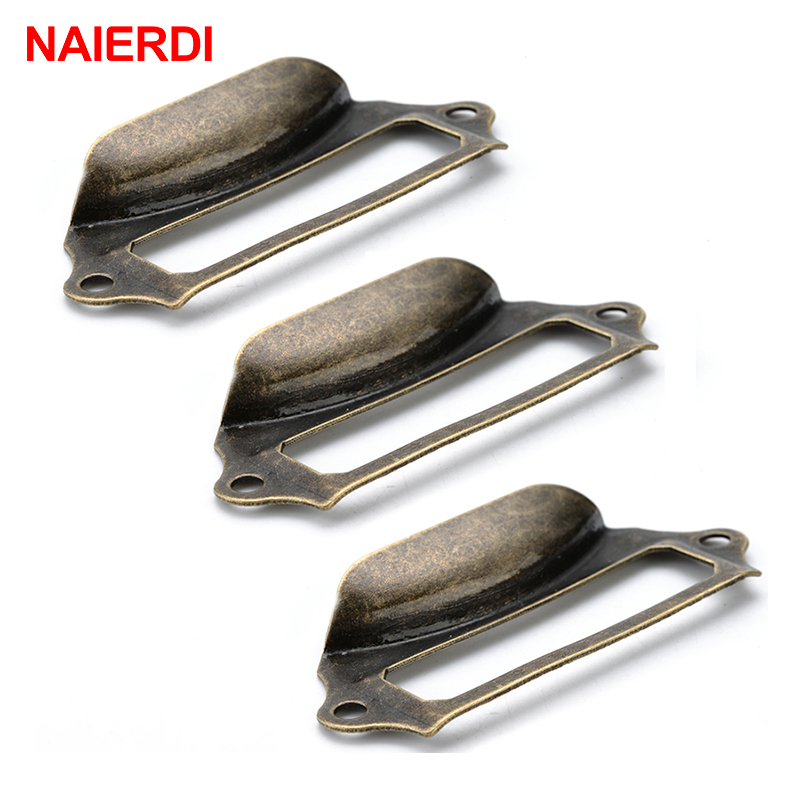 Furniture Hardware Names - Антикварные ручки NAIERDI, этикетка для коробки,