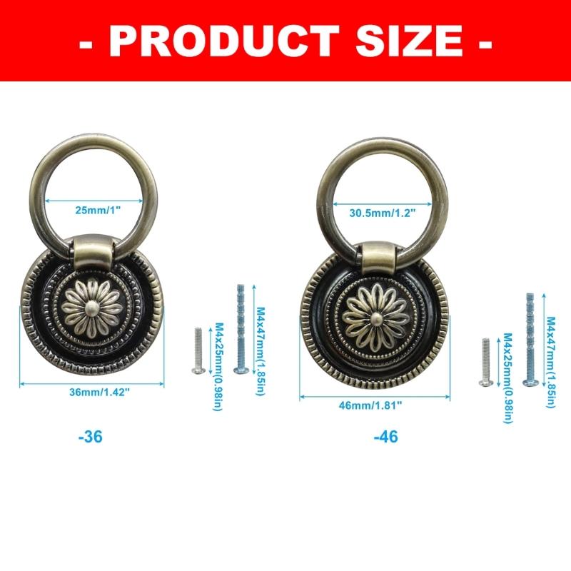 Набор из 6 антикварных бронзов – обзор и цена Furniture Hardware Drop Pulls